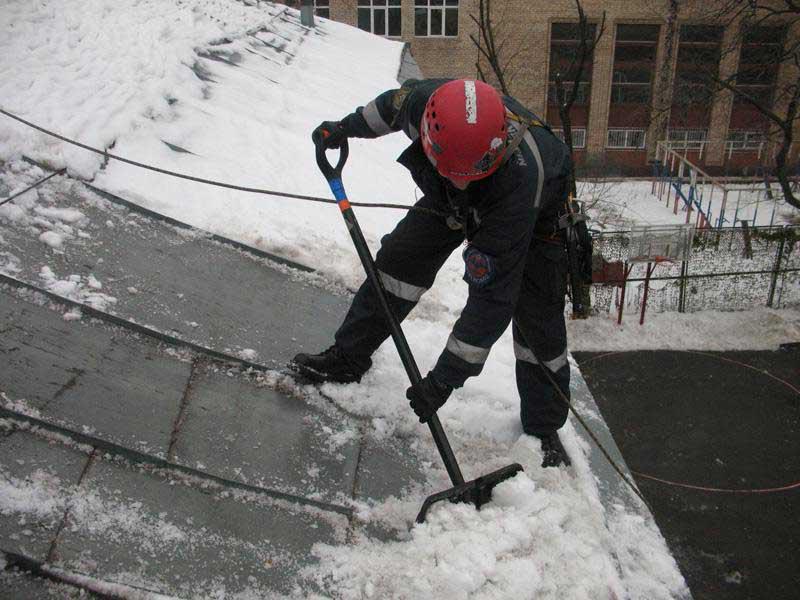 Уборка снега в Николаеве