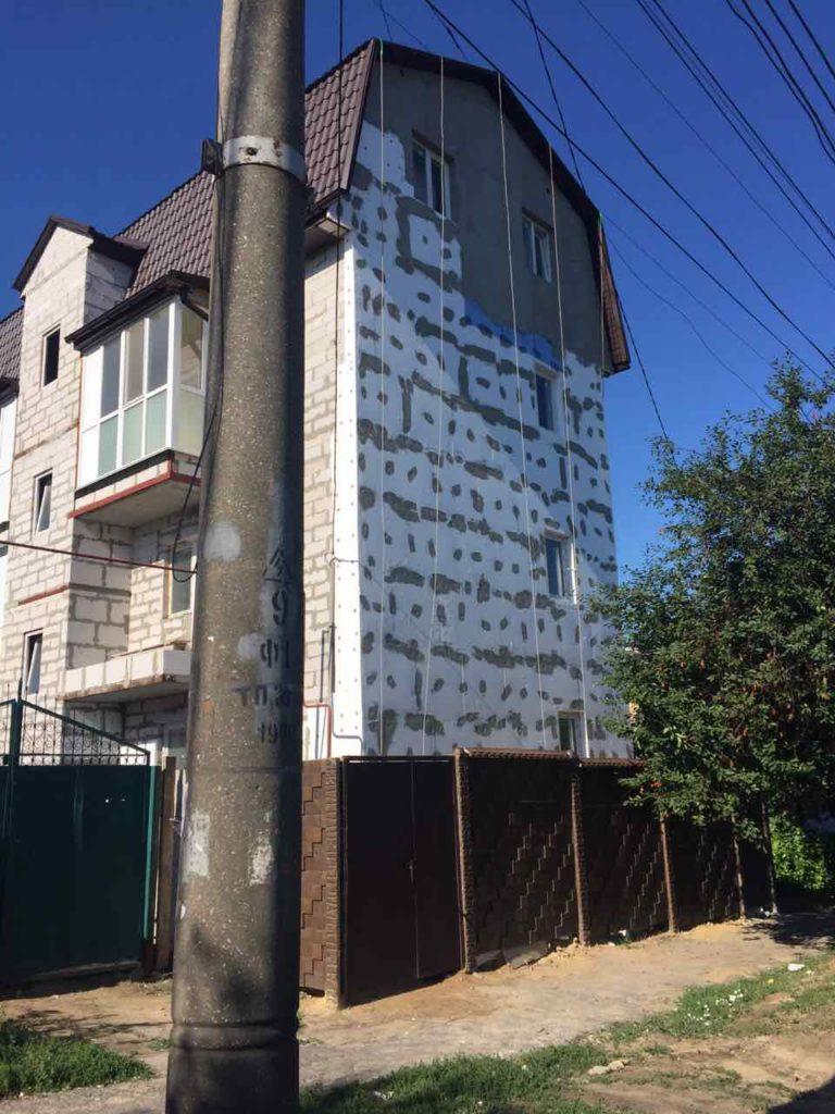 Утепление стен в Николаеве: Наружное утепление стен пенопластом