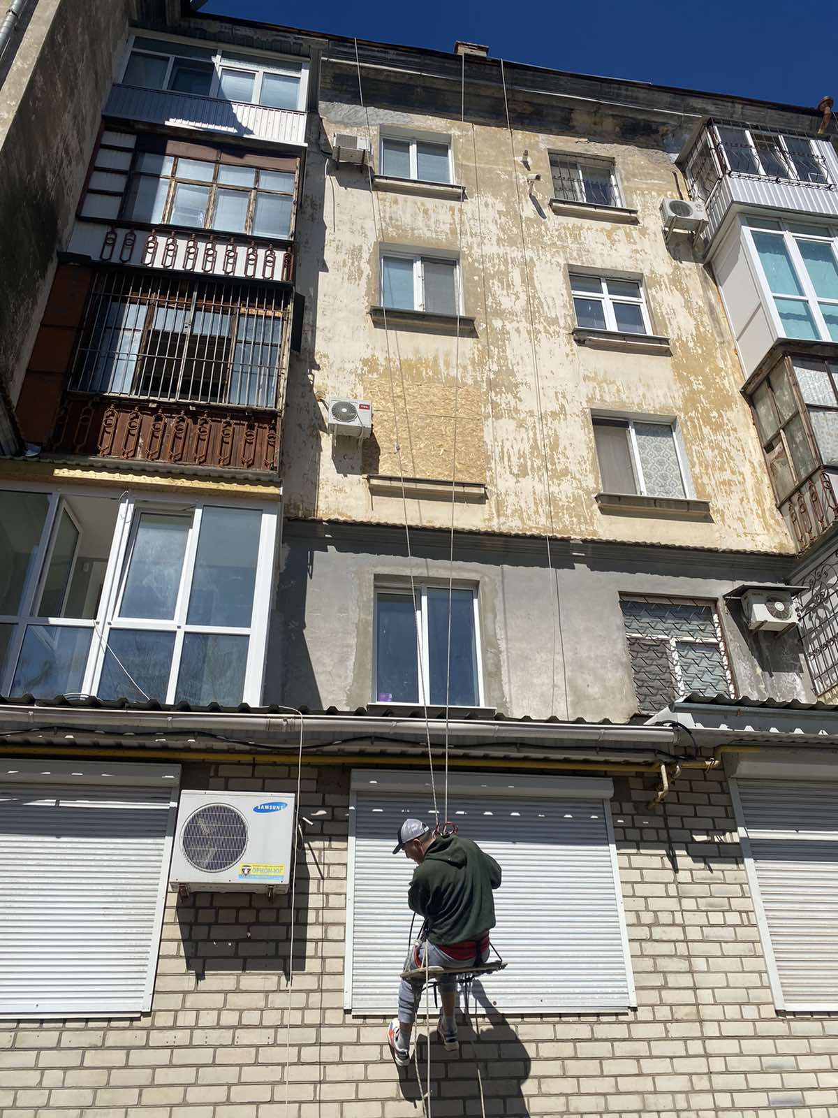 Обшивка окон и фасадов ОСБ плитами в Николаеве