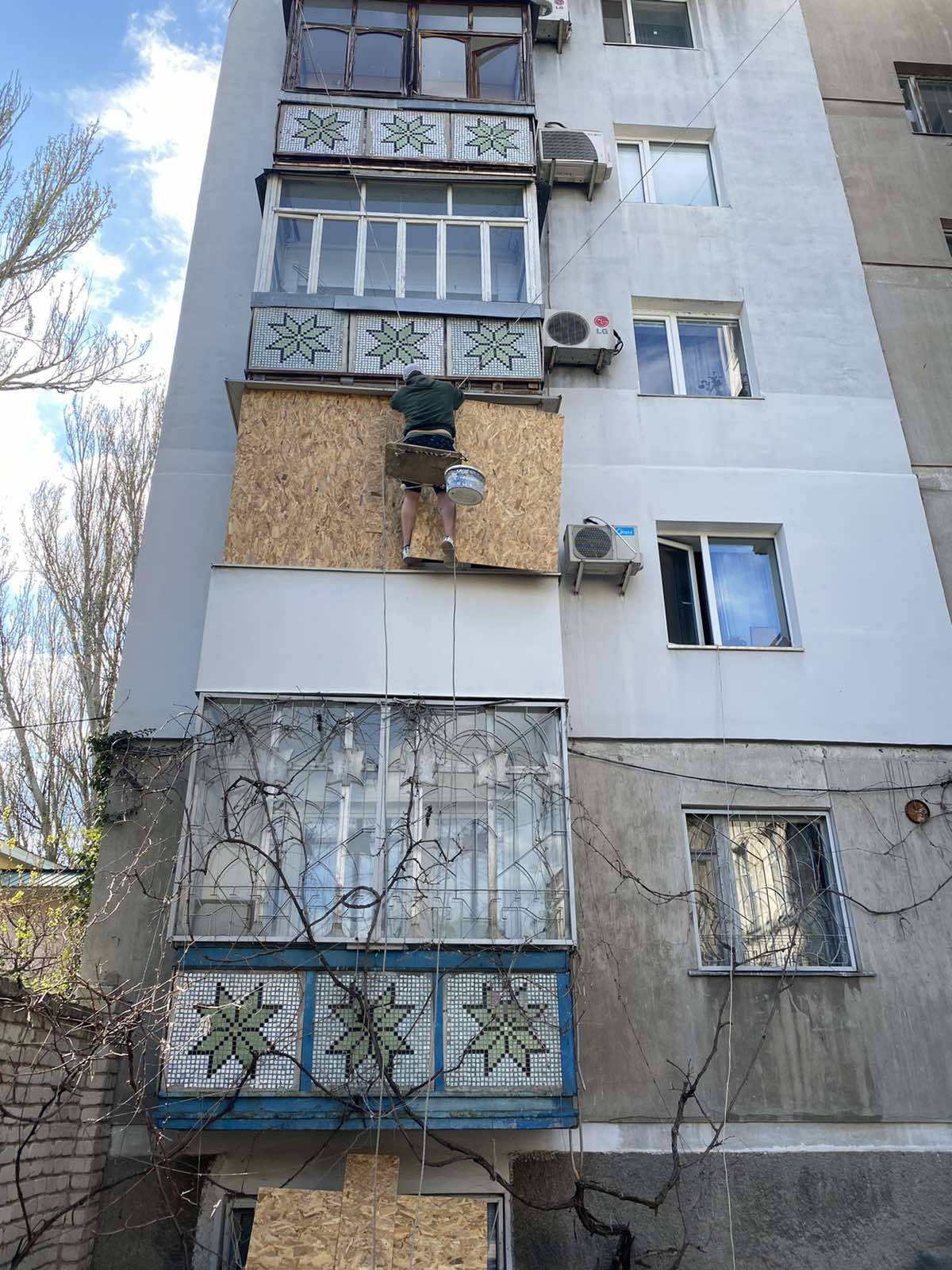 Обшивка вікон та фасадів ОСБ плитами в Миколаєві