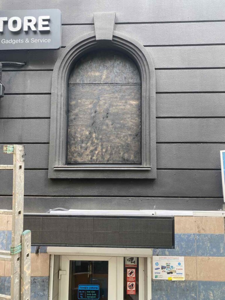 Обшивка окон и фасадов ОСБ плитами в Николаеве