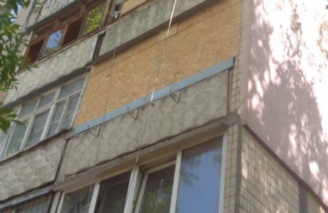 Зашивка вікон та балконів ОСБ плитами в Миколаєві
