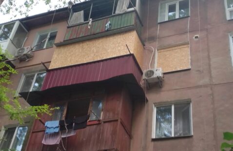 Зашивка склопакетів вікон та балконів ОСБ плитами в Миколаєві