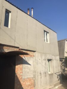 Утеплення стін двоповерхового будинку в Миколаєві